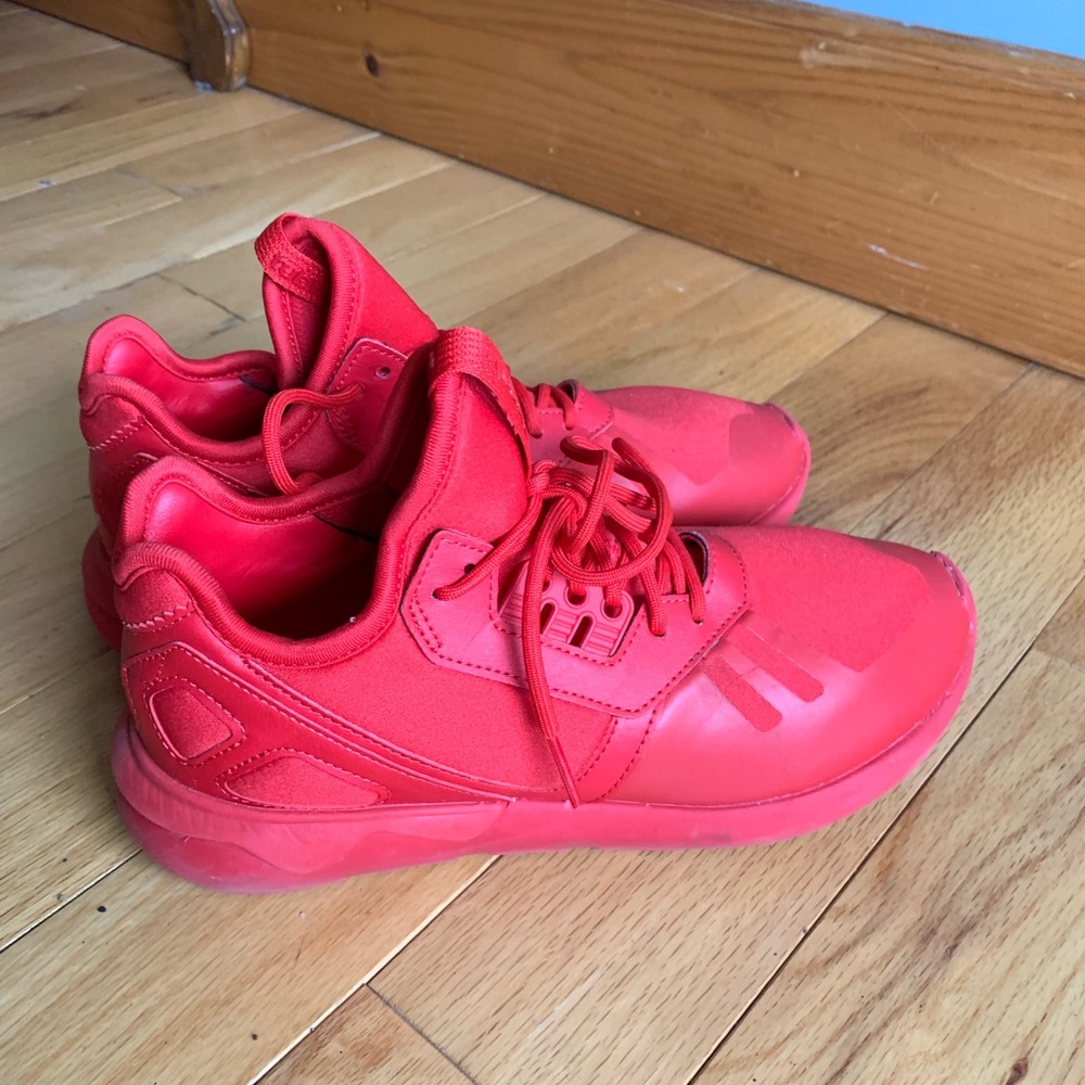 Adidas Tubular Runner Triple Red Shoes